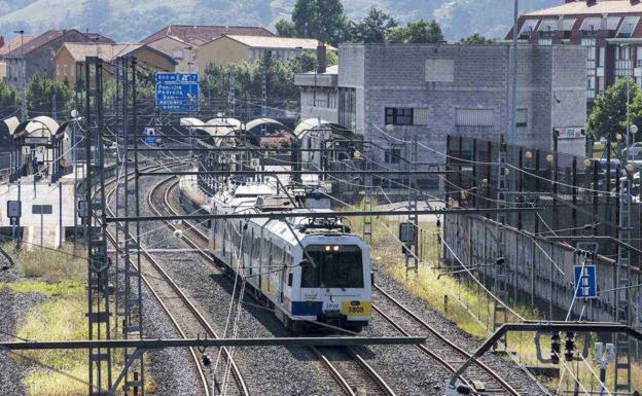 La estación La Cantábrica, en El Astillero, que será renovada con este proyecto de obras. 