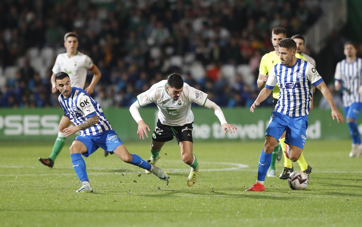 Fotos: El Racing-Alavés, en imágenes