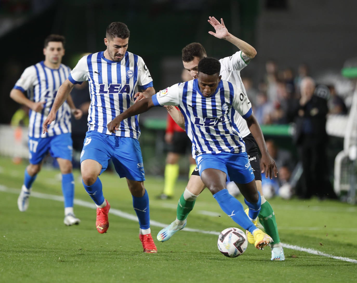 Fotos: El Racing-Alavés, en imágenes