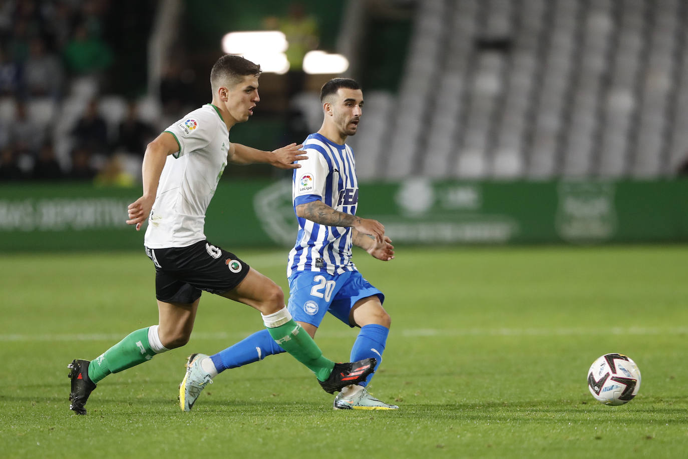 Fotos: El Racing-Alavés, en imágenes