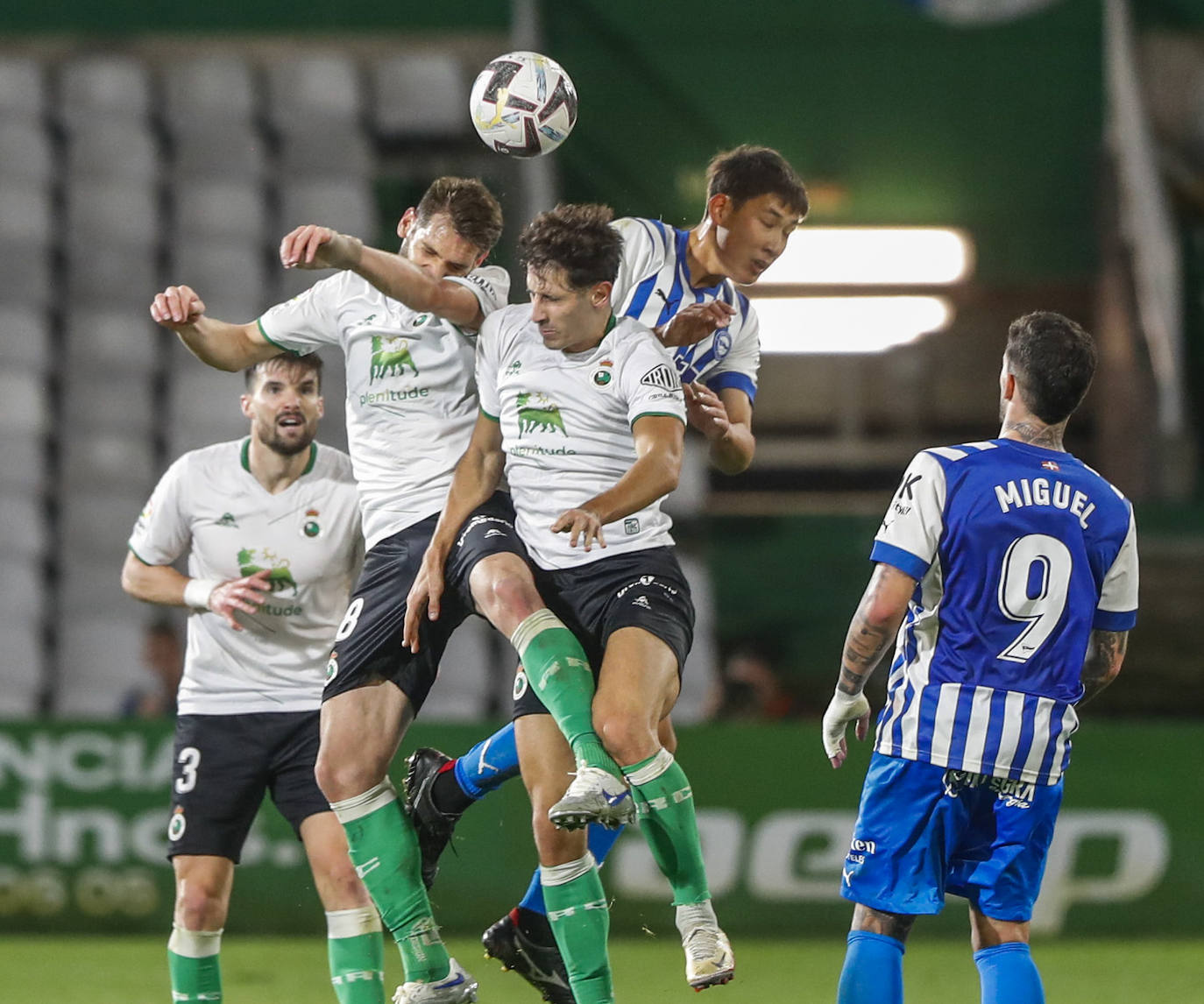 Fotos: El Racing-Alavés, en imágenes