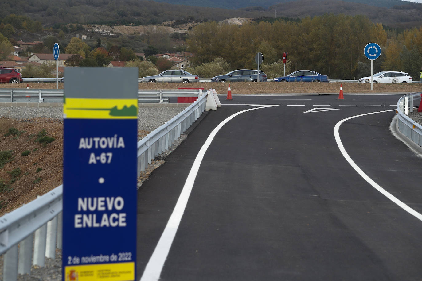 Fotos: La inaguración del enlace de Quintanilla de las Torres, en imágenes