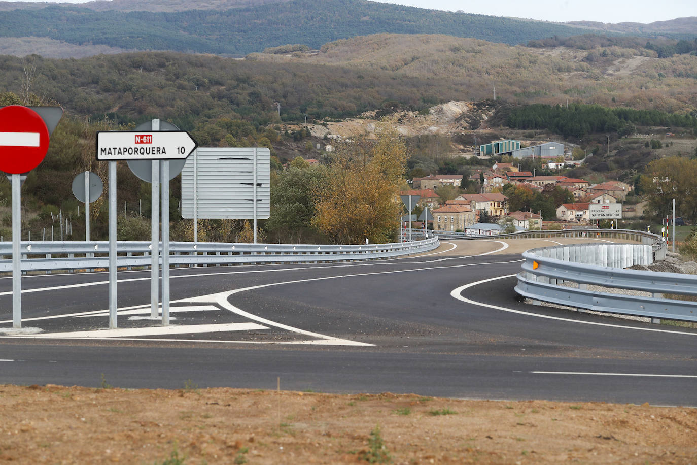 Fotos: La inaguración del enlace de Quintanilla de las Torres, en imágenes