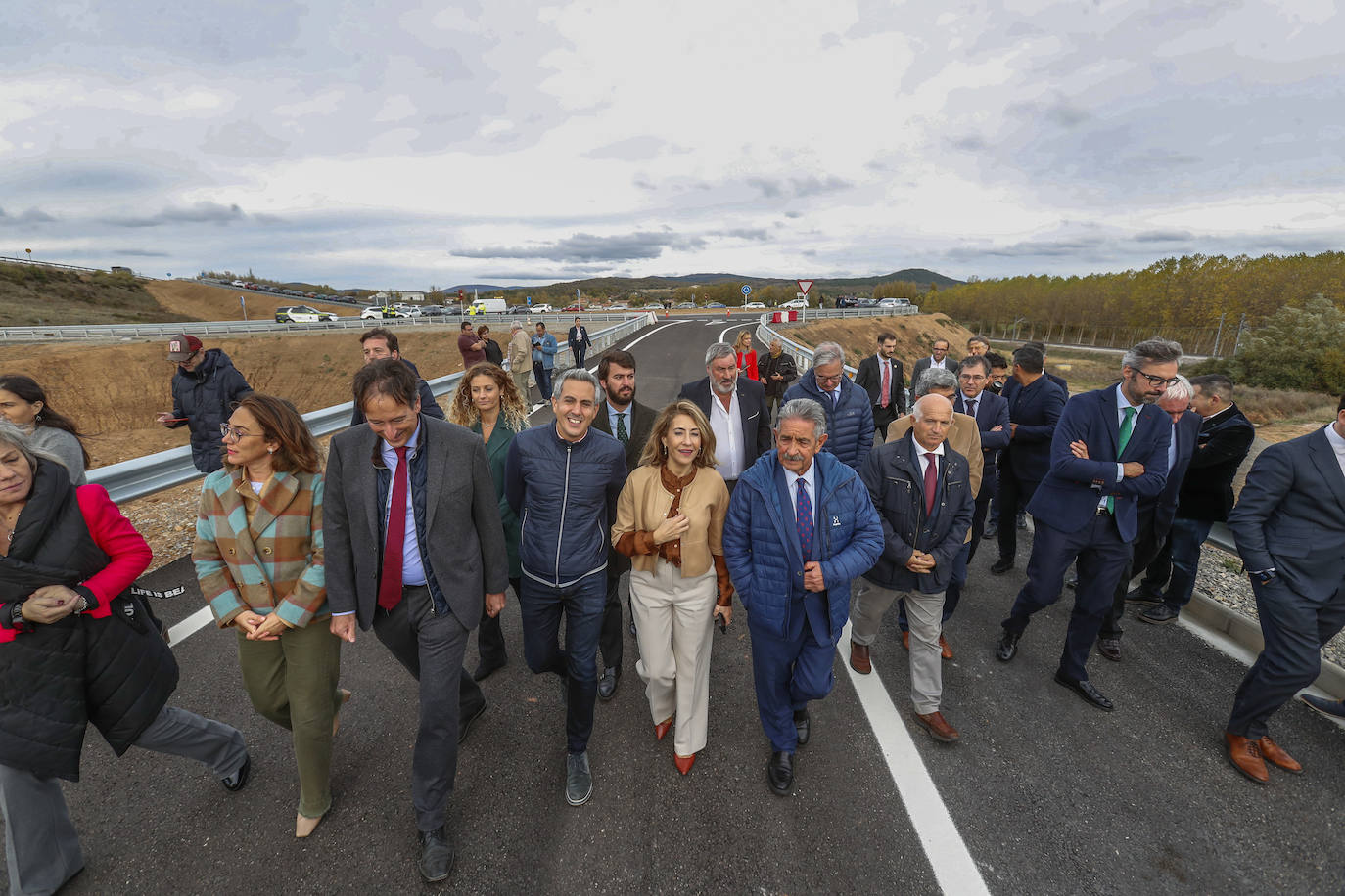 Fotos: La inaguración del enlace de Quintanilla de las Torres, en imágenes