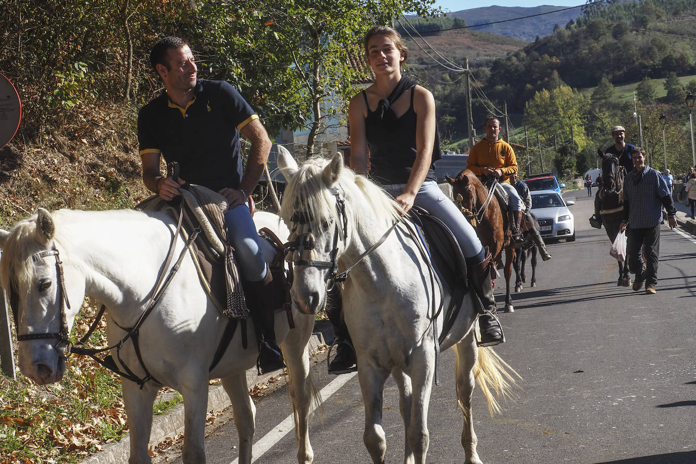 Fotos: La tradicional &#039;pasá&#039; de cabañas ganaderas por Cieza