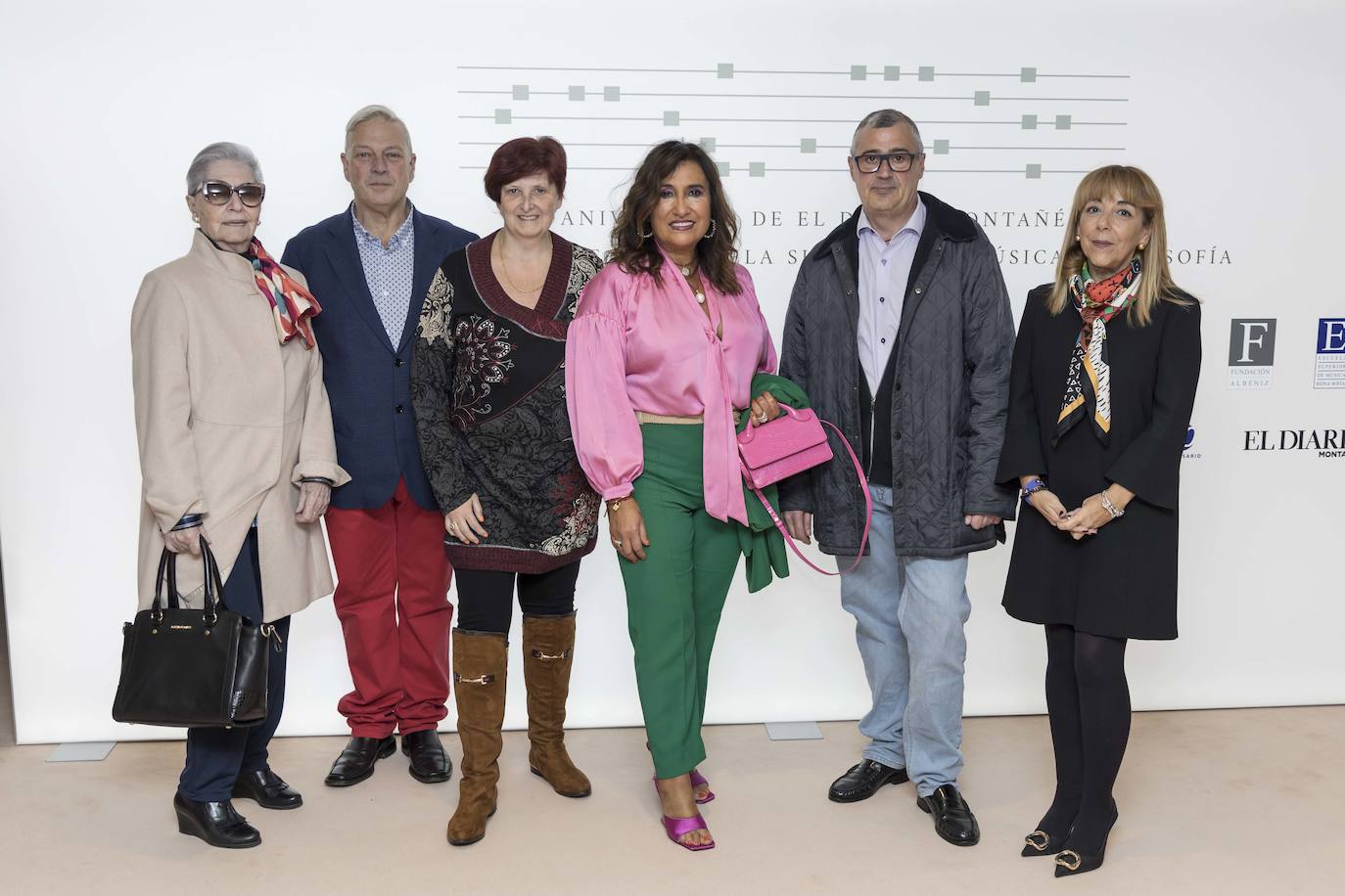 Aurora Fernández, Julian Crespo, Mercedes Muñoz, Asunción Gutiérrez, José Ignacio Gutiérrez y María Eugenia Barrio.