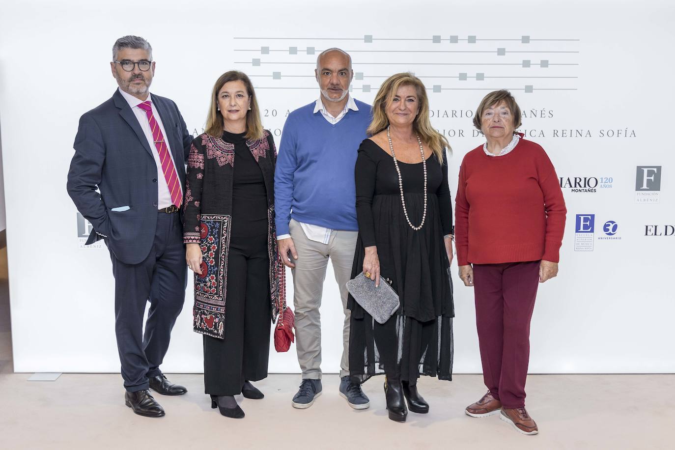 Paco Gutiérrez, Amalia Castañeda, Pepe Monzul, Silvia Fernández y Beatriz Ruano.