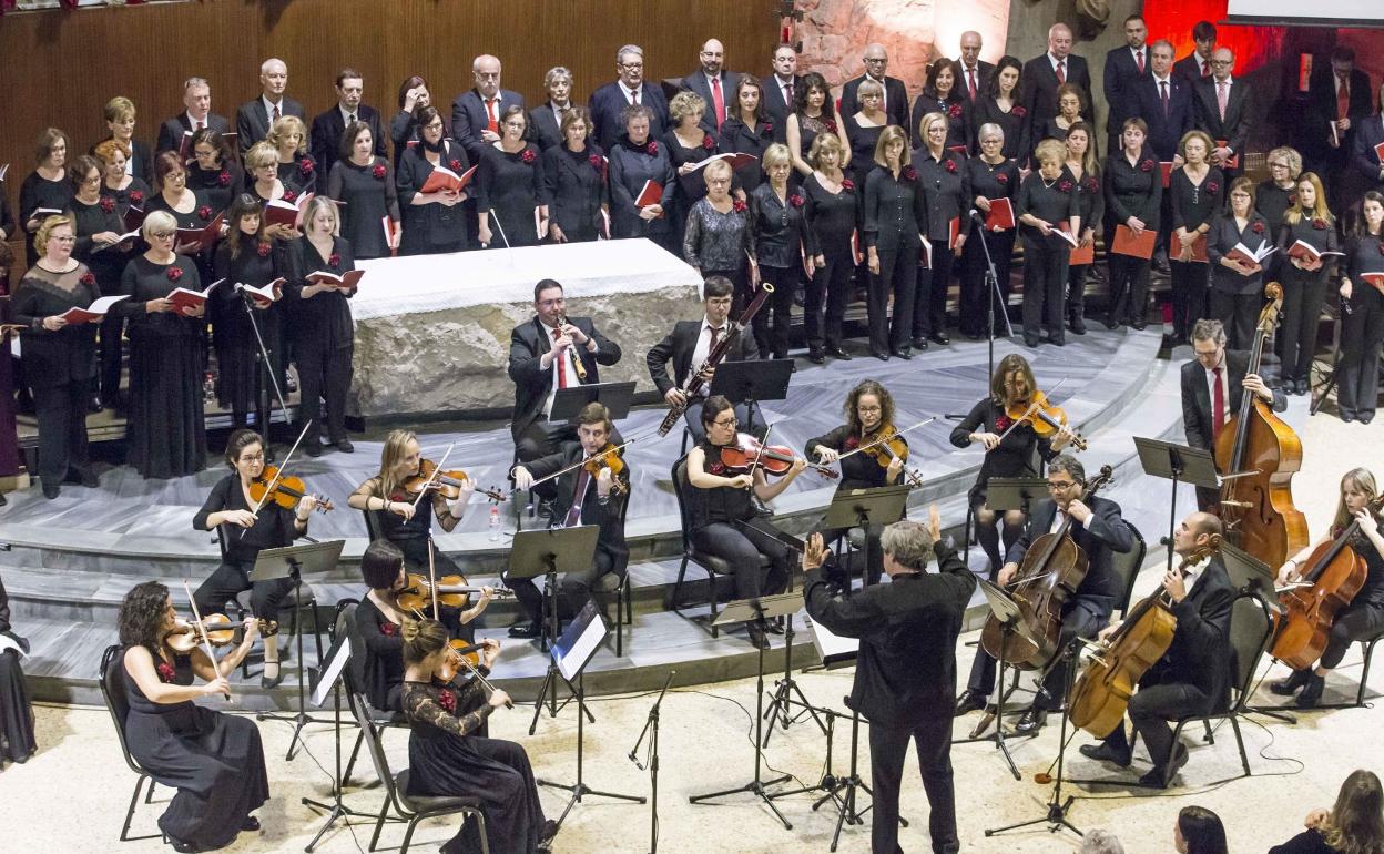 Un momento del anterior 'Mesías' que se ofreció en noviembre de 2019. 