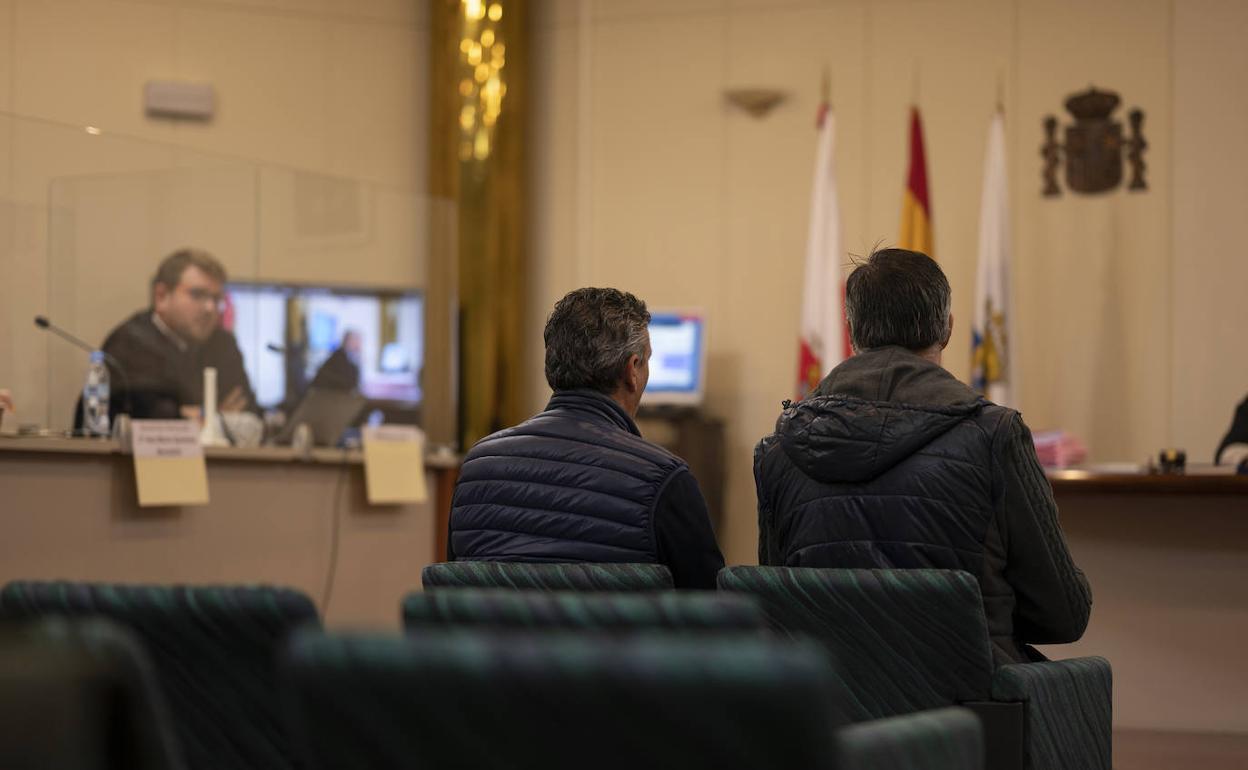 Fotografía tomada este martes durante el juicio. 