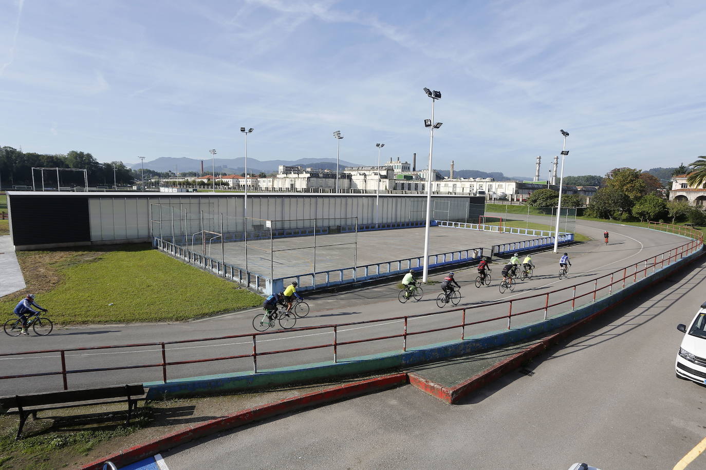 Imagen del complejo deportivo Óscar Freire.