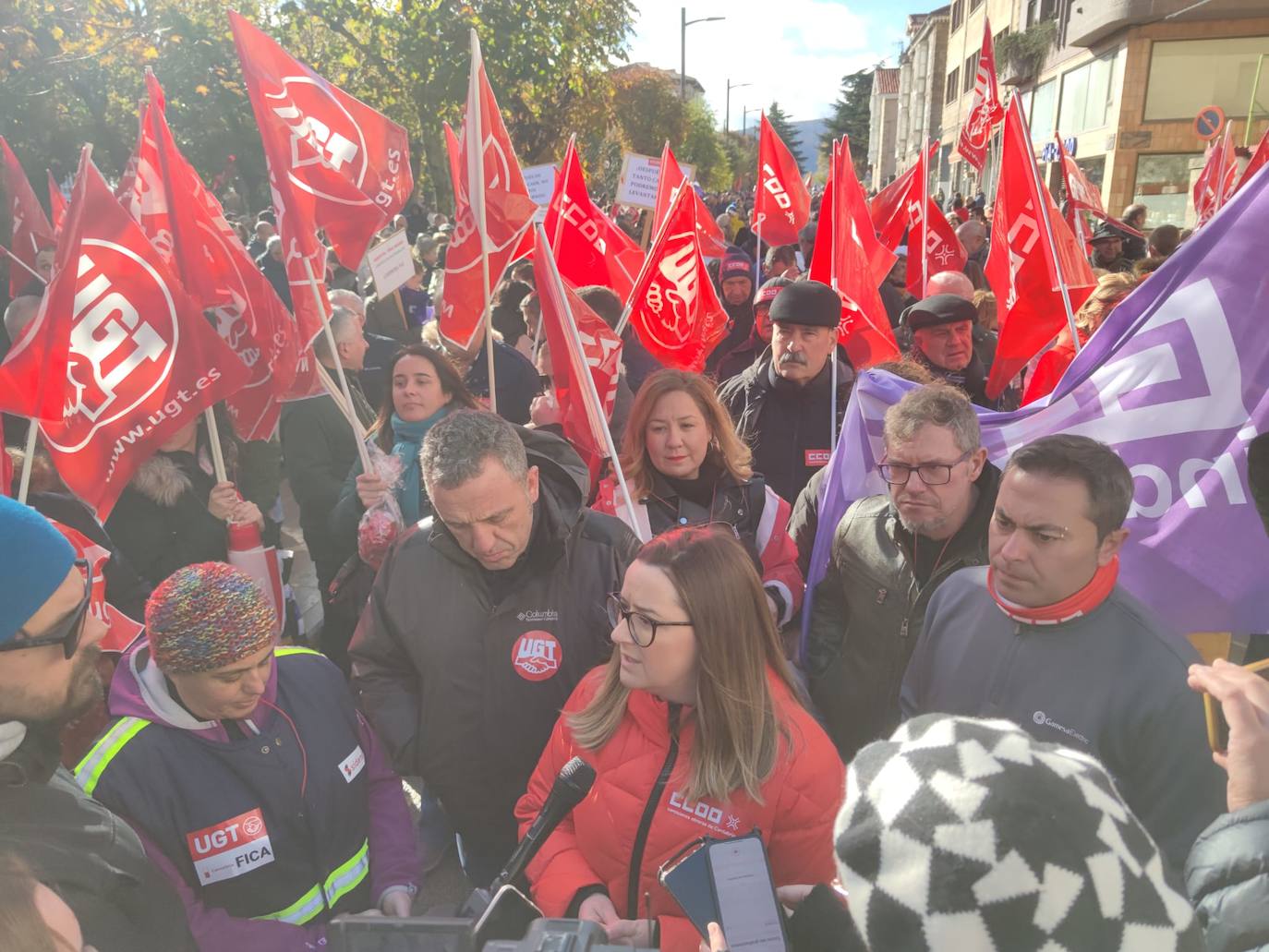 Fotos: Multitudinaria manifestación en Reinosa, este sábado