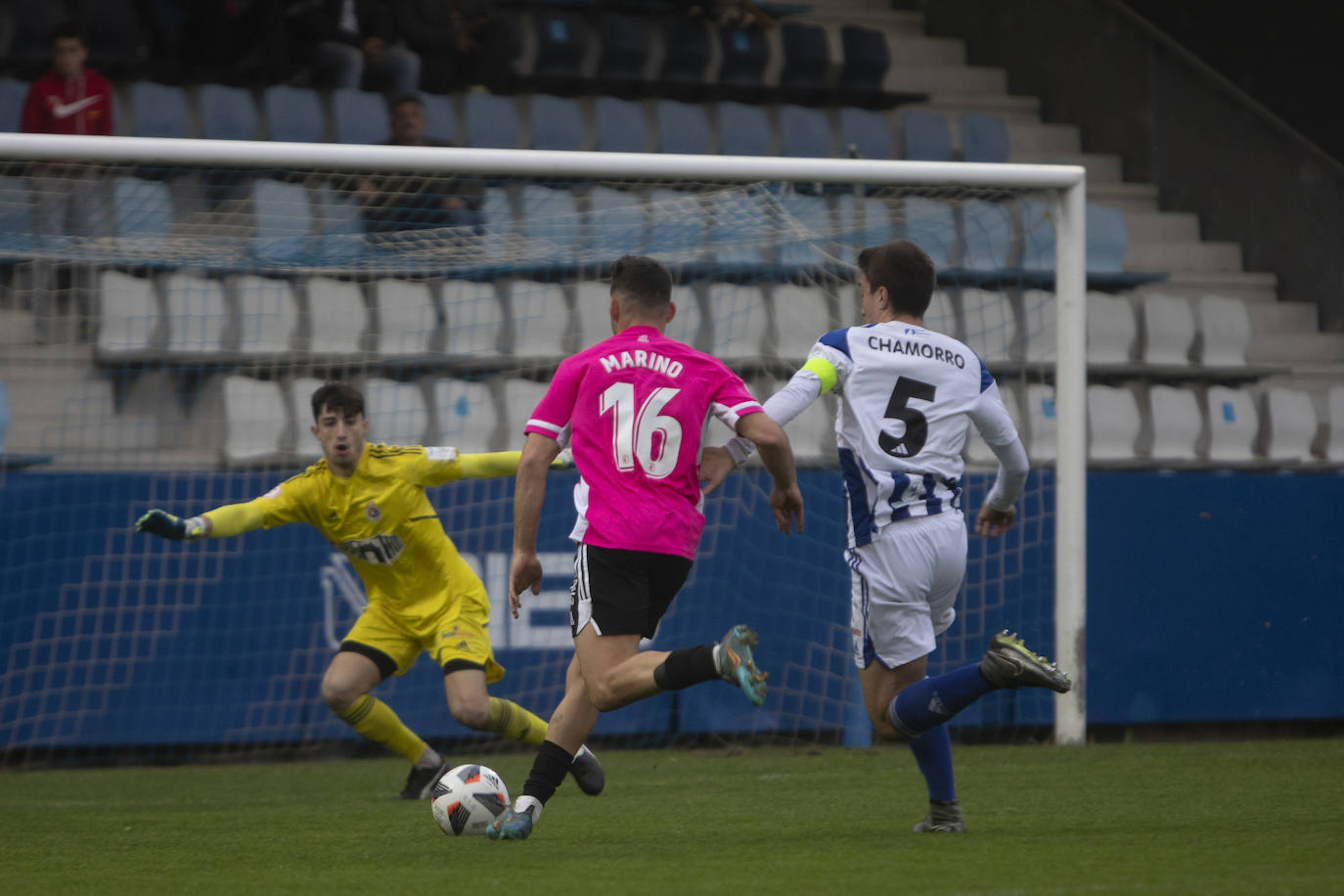 Fotos: Las mejores imágenes del partido Gimnástica-Burgos Promesas