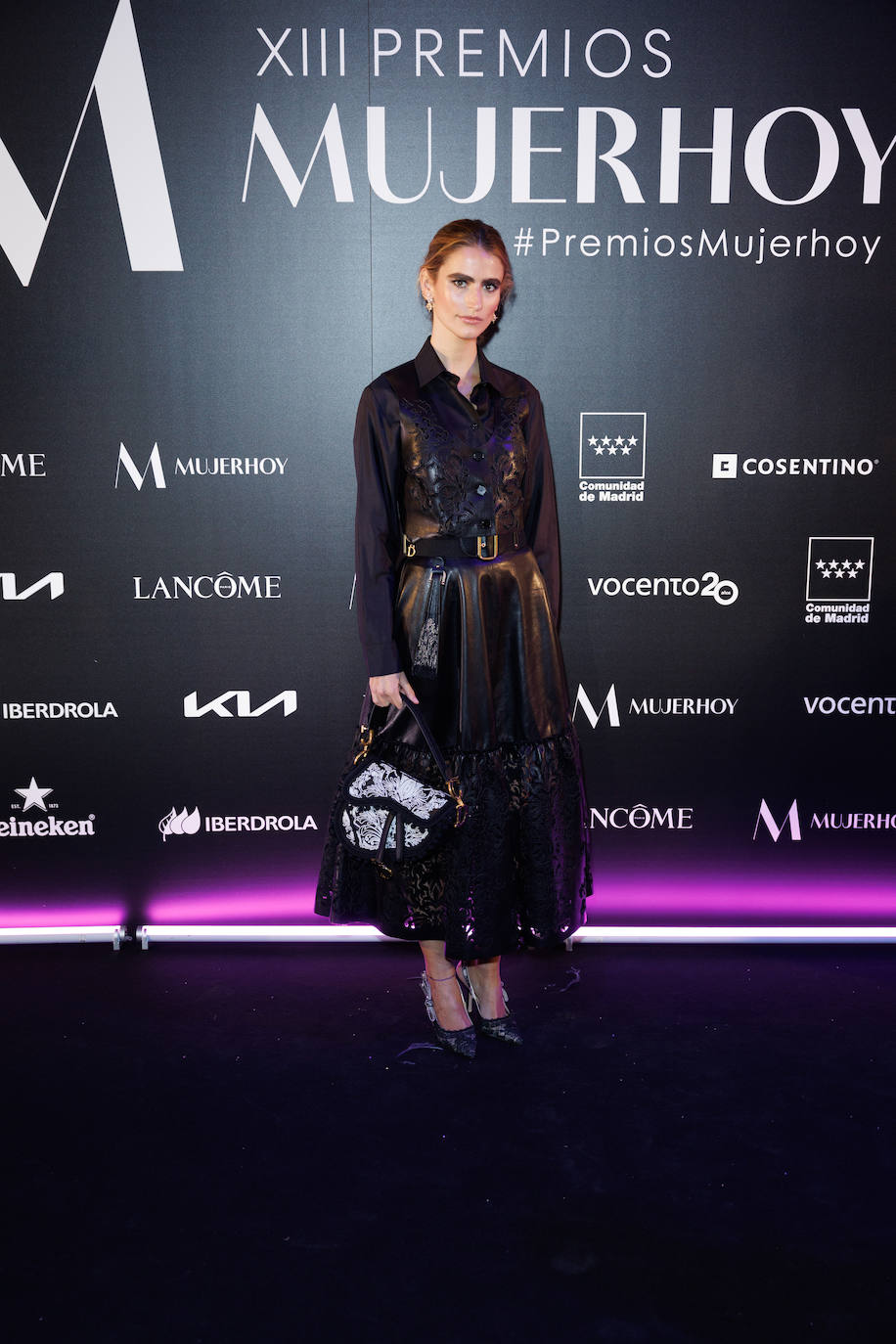 Alejandra Domínguez, con un estilismo de Dior. 