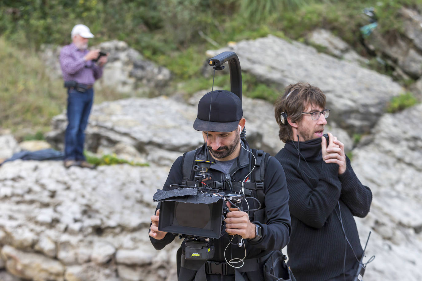 Un equipo de producción ha registrado todo el proceso para un documental que se llama 'Entre mareas'