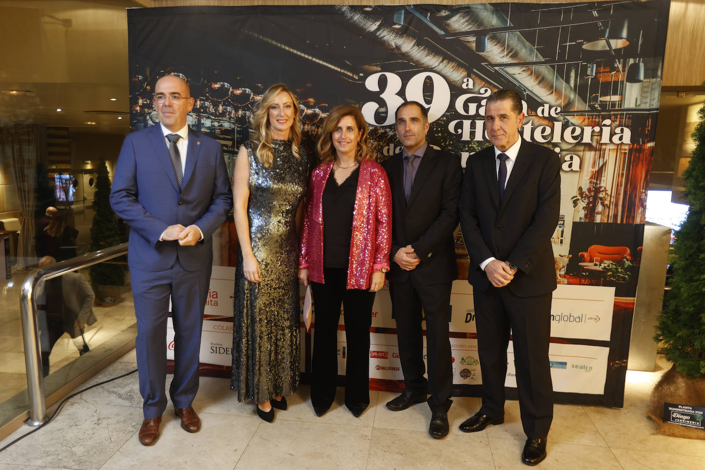 Pablo Alonso, Bárbara Gutiérrez, María Payá, Eneko Valle y Francisco Agudo.