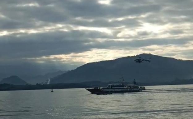 Maniobras en la bahía