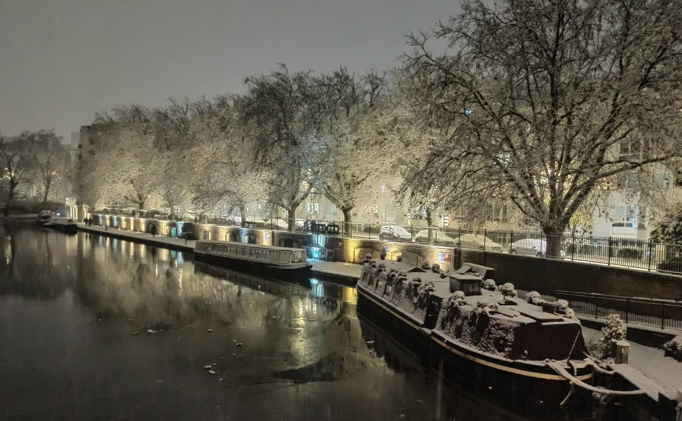 Fotos: Espectacular nevada en Londres