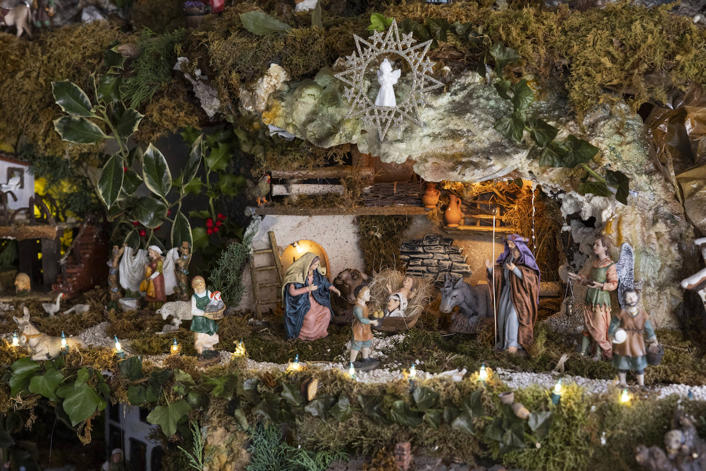 Fotos: El belén de Piedad y Manolo, al detalle