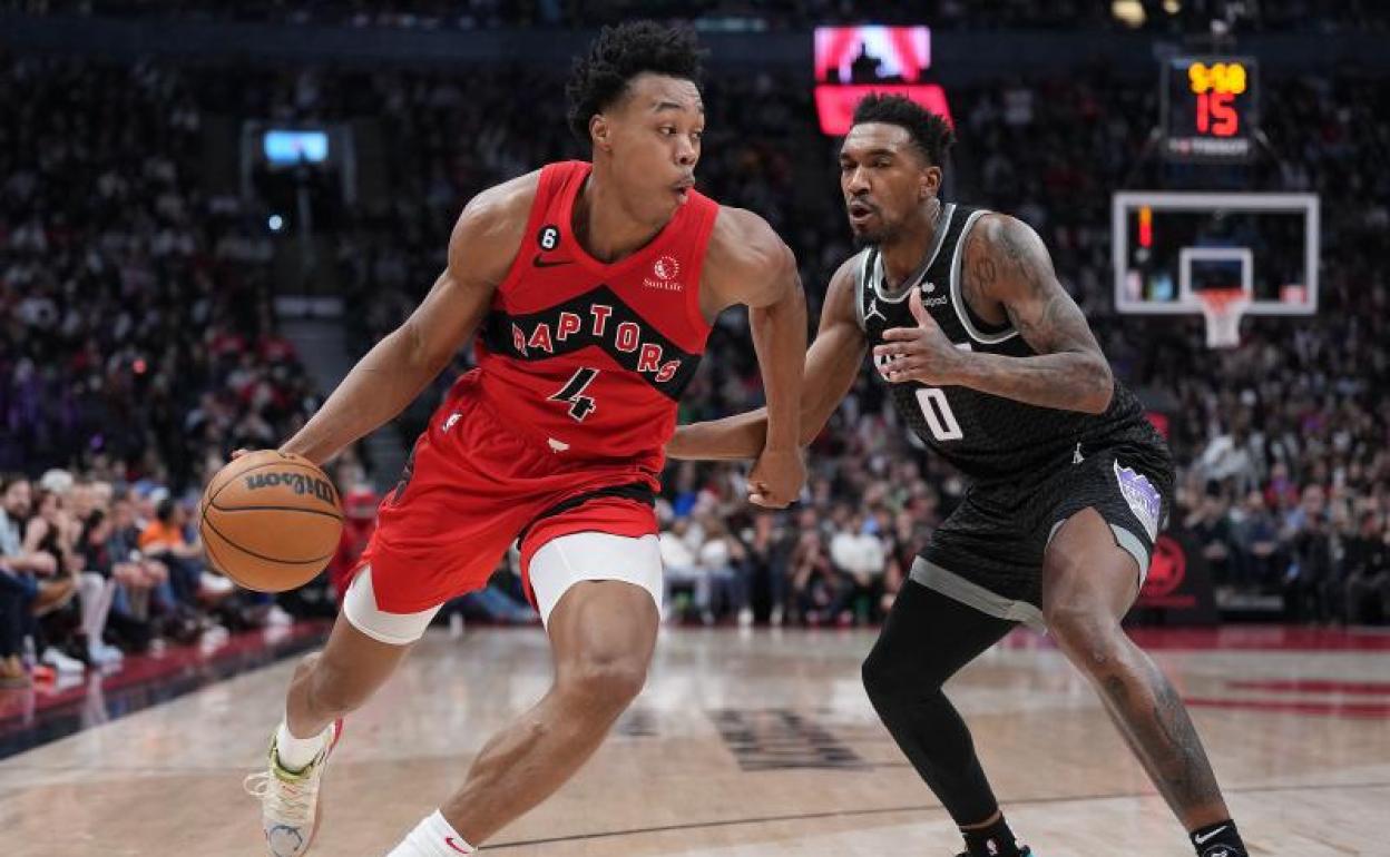 Imagen del encuentro disputado entre Toronto Raptors y Sacramento Kings