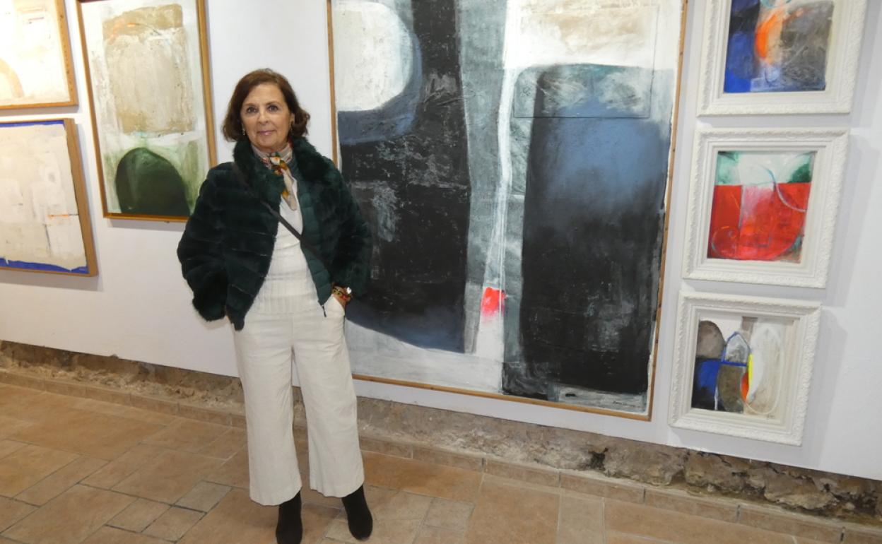 'Atracción-Abstracción' de Montse Villanueva cierra una etapa de doce años de la galería Rúas