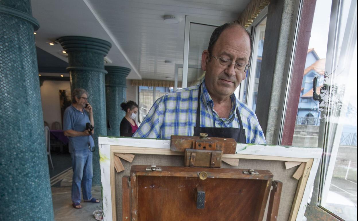 Paco Díaz durante su participación en Sianoja. 