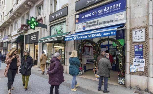 Los cántabros se han gastado este año tres millones de euros más en Lotería de Navidad