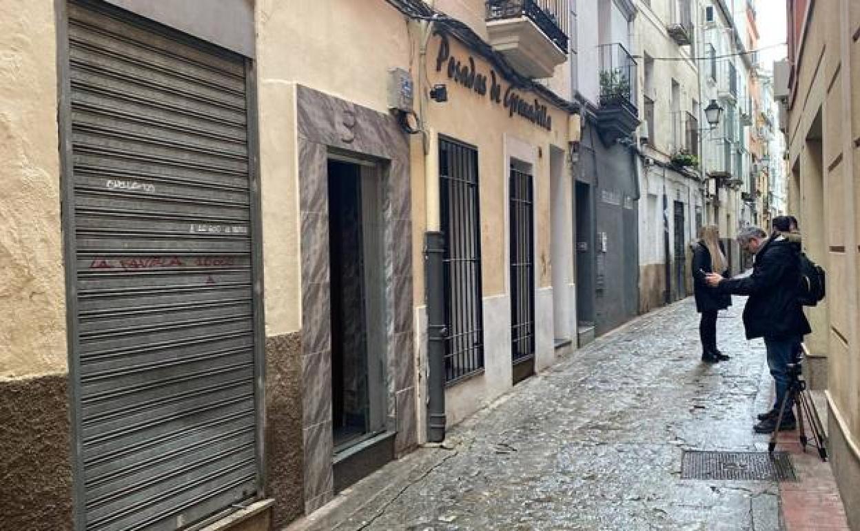 Calle Las Morenas de Plasencia, donde se encuentra el piso en el que han ocurrido los hechos. 