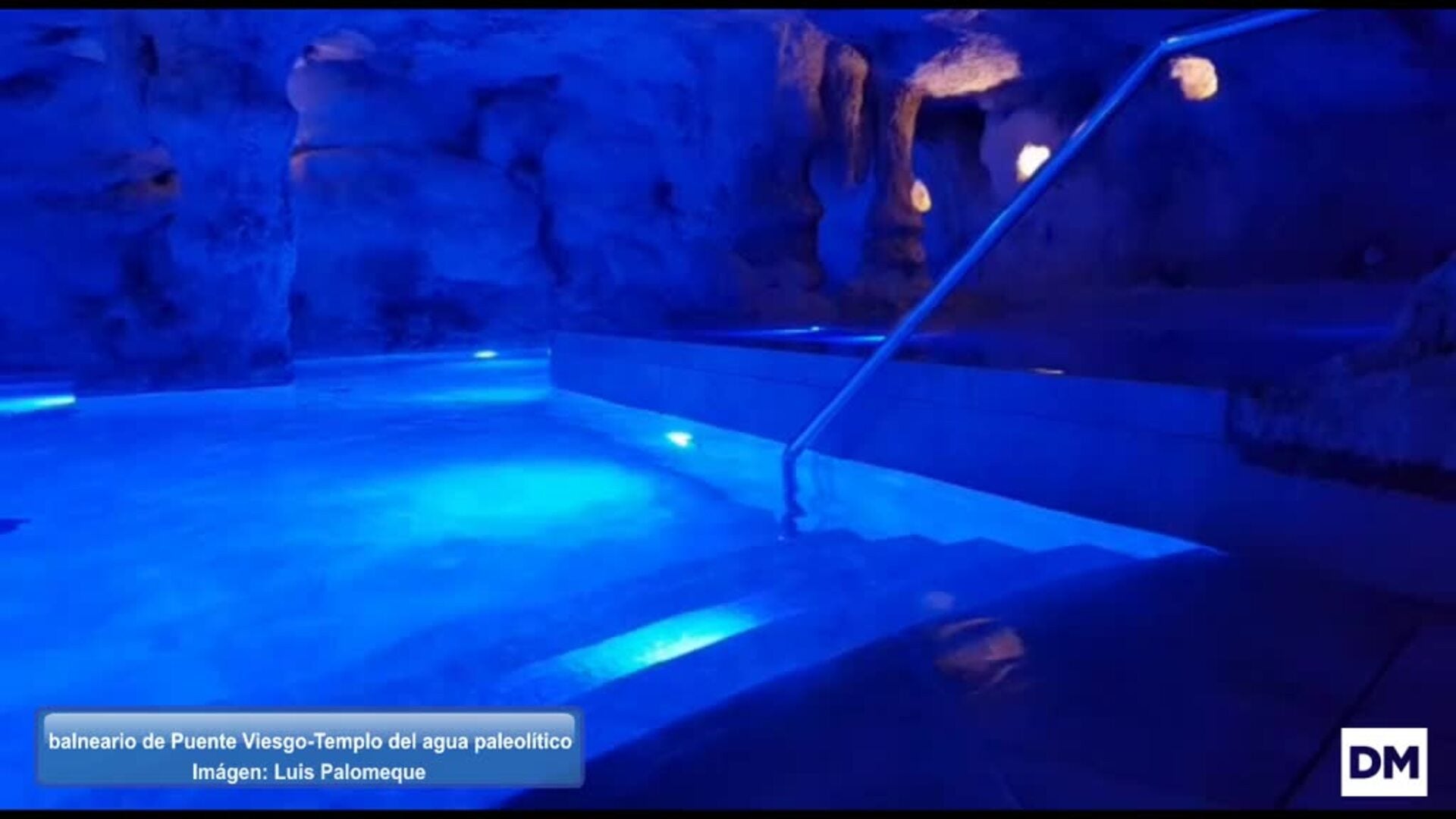 Así es el 'Templo del agua' del Gran Hotel Balneario de Puente Viesgo
