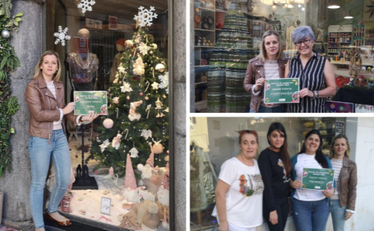 A Punto Cangrejo, Moán Modas y Pan Menesa ganan el concurso de escaparates de Castro Urdiales