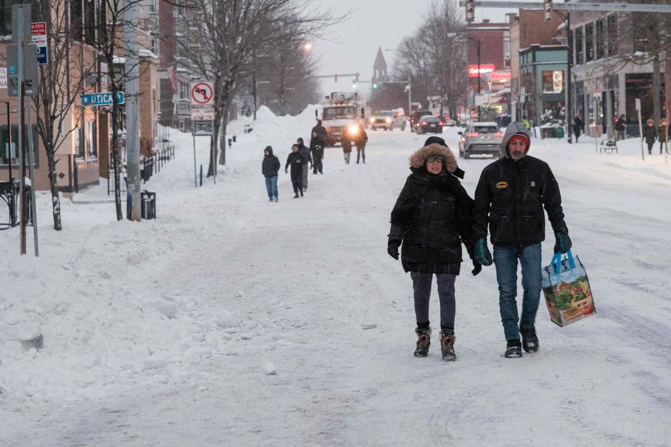 Fotos: Las espectaculares imágenes que deja la tormenta polar Elliot en Estados Unidos