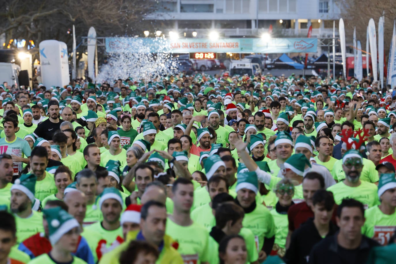 Fotos: La San Silvestre vuelve a Santander