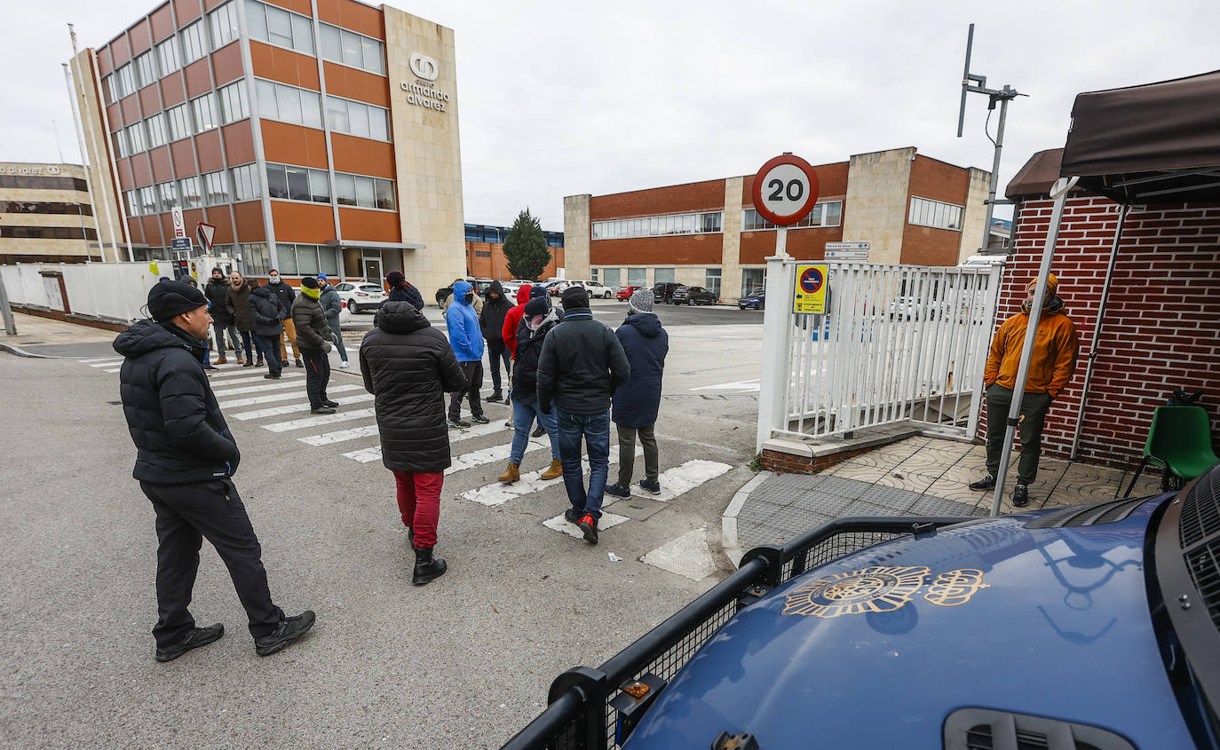 Tercera jornada de huelga en Aspla