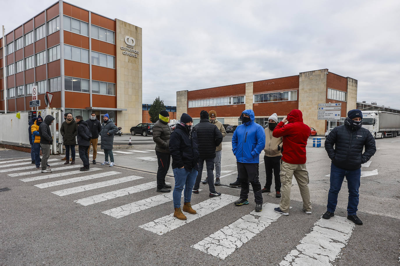 Tercera jornada de huelga en Aspla
