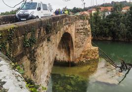 Se reabre el puente de Oruña