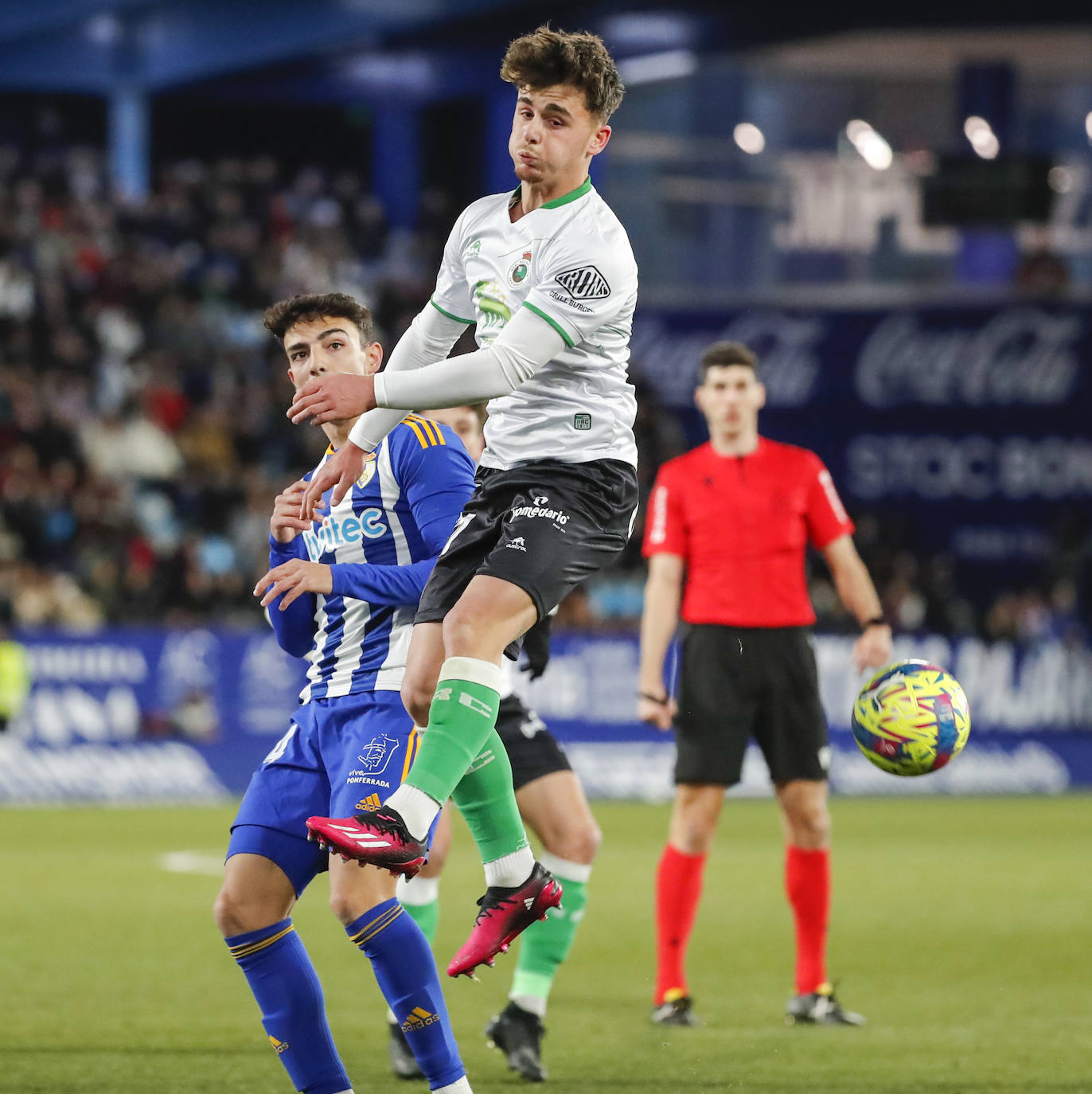 Las mejores imágenes del Ponferradina-Racing