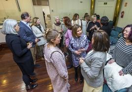 Los Letrados de la Administración de Justicia de Cantabria durante una asamblea celebrada la semana pasada