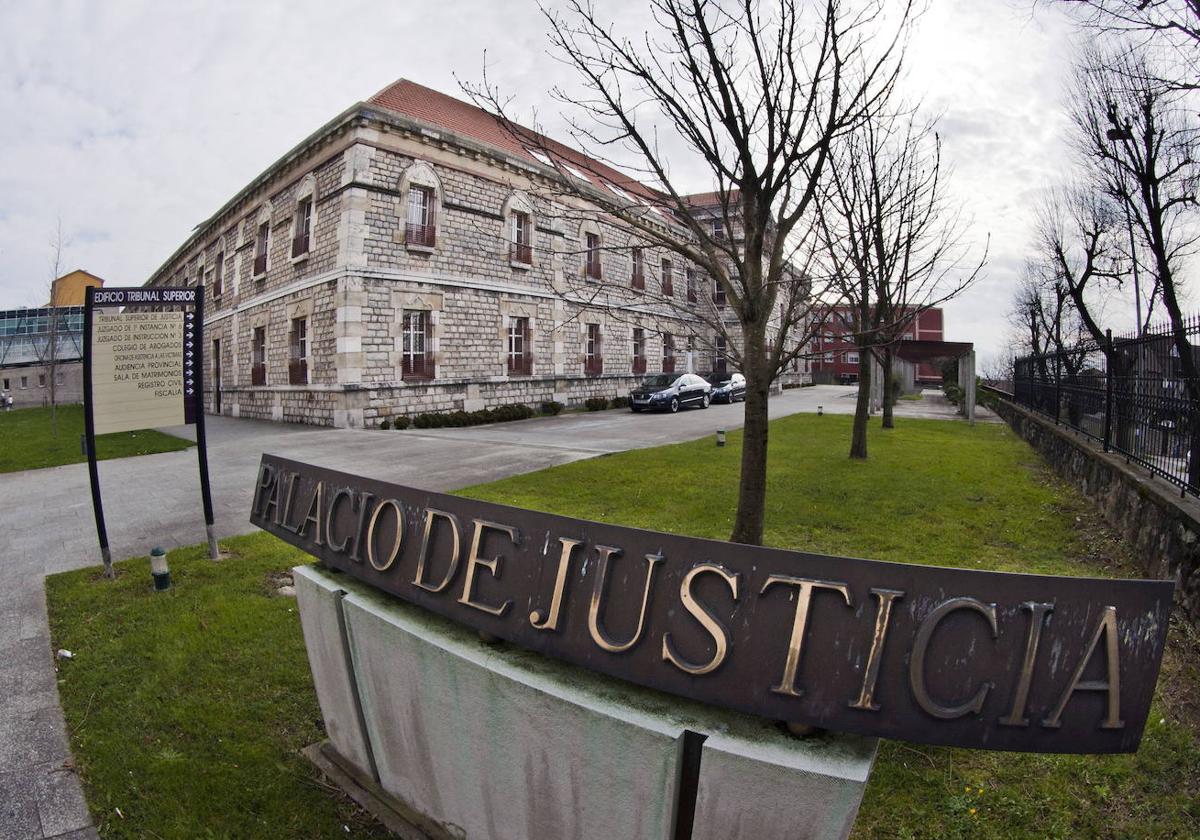 Vista del Palacio de Justicia de Cantabria