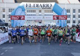 Más de trescientas personas participaron este domingo en la III edición de la Carrera de Empresas en Torrelavega