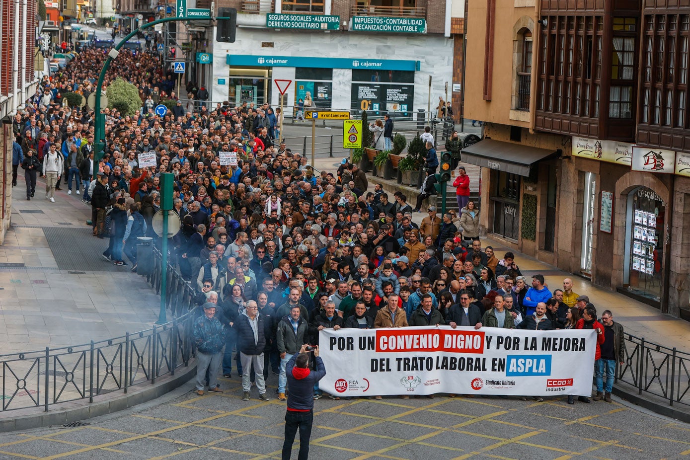 Los trabajadores de Aspla vuelven a la calle