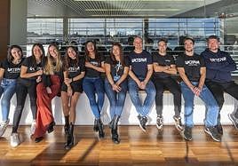 Equipo de la startup cántabra Uktena.