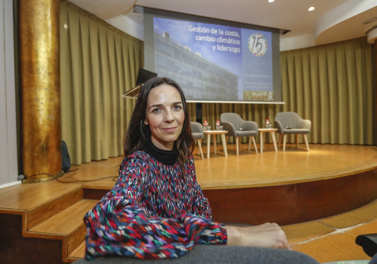 Jara Martínez estuvo el miércoles en el Ateneo de Santander