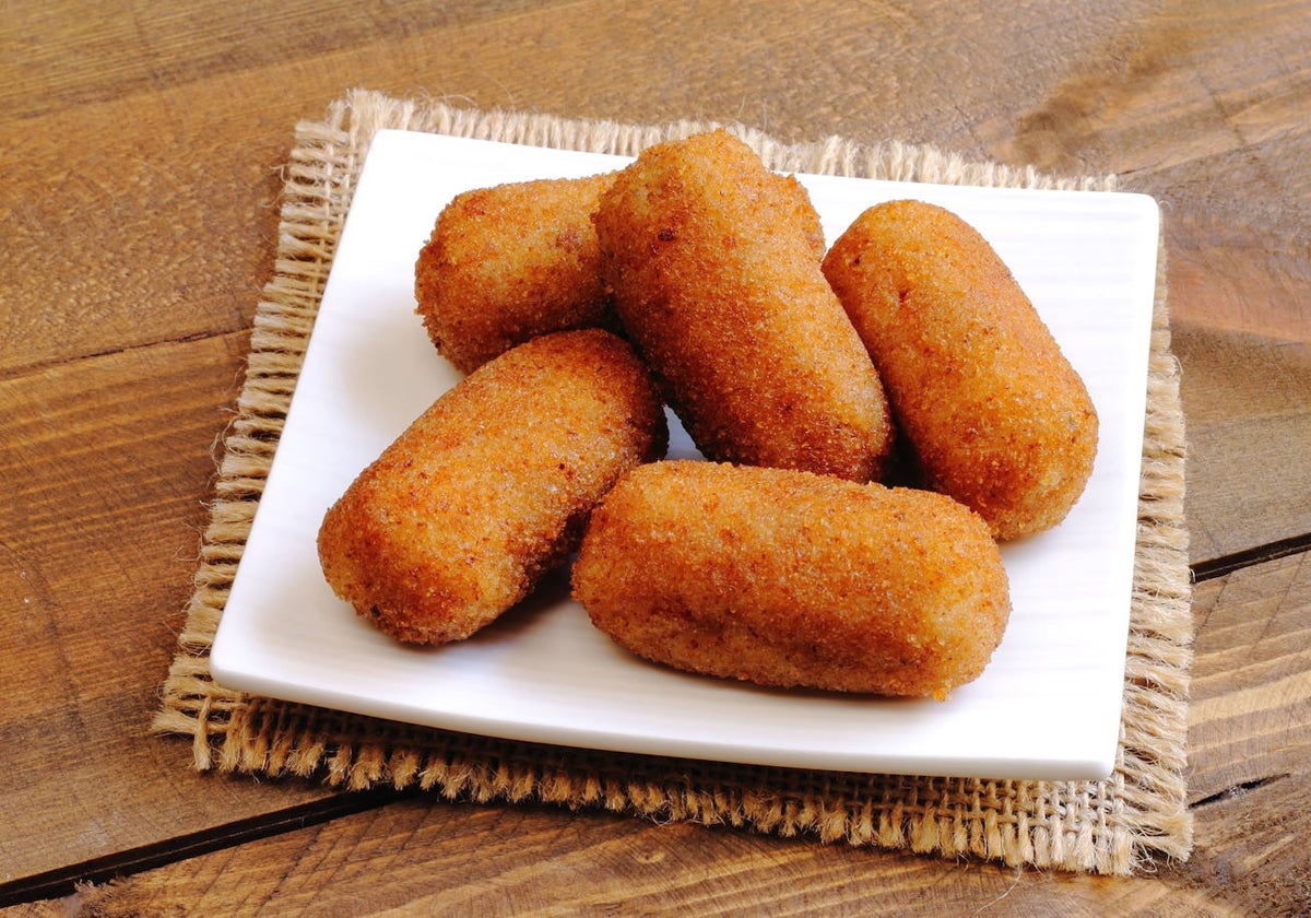 Croquetas de setas.