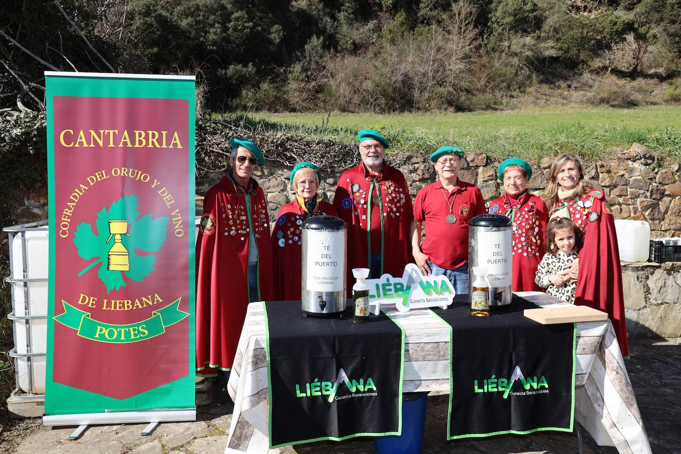 La asociación del Aguardiente de Orujo y Vino de Liébana.