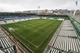 Vista de los Camplos de Sport de El Sardinero.