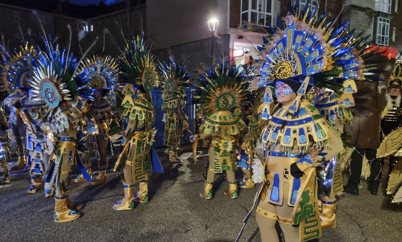 Los Zacatecos de Santa María de Cayón se sumaron a la celebración y al desfile.