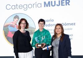 Charo Arredondo recogió el premio en un acto celebrado en Madrid.