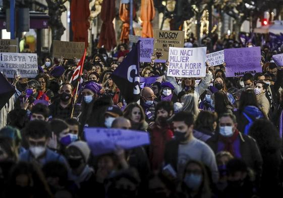 Manifestación del 8-M del año pasado.