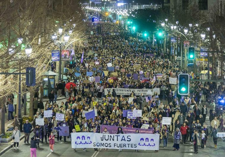 Las feministas vuelven a las calles con sus reivindicaciones.