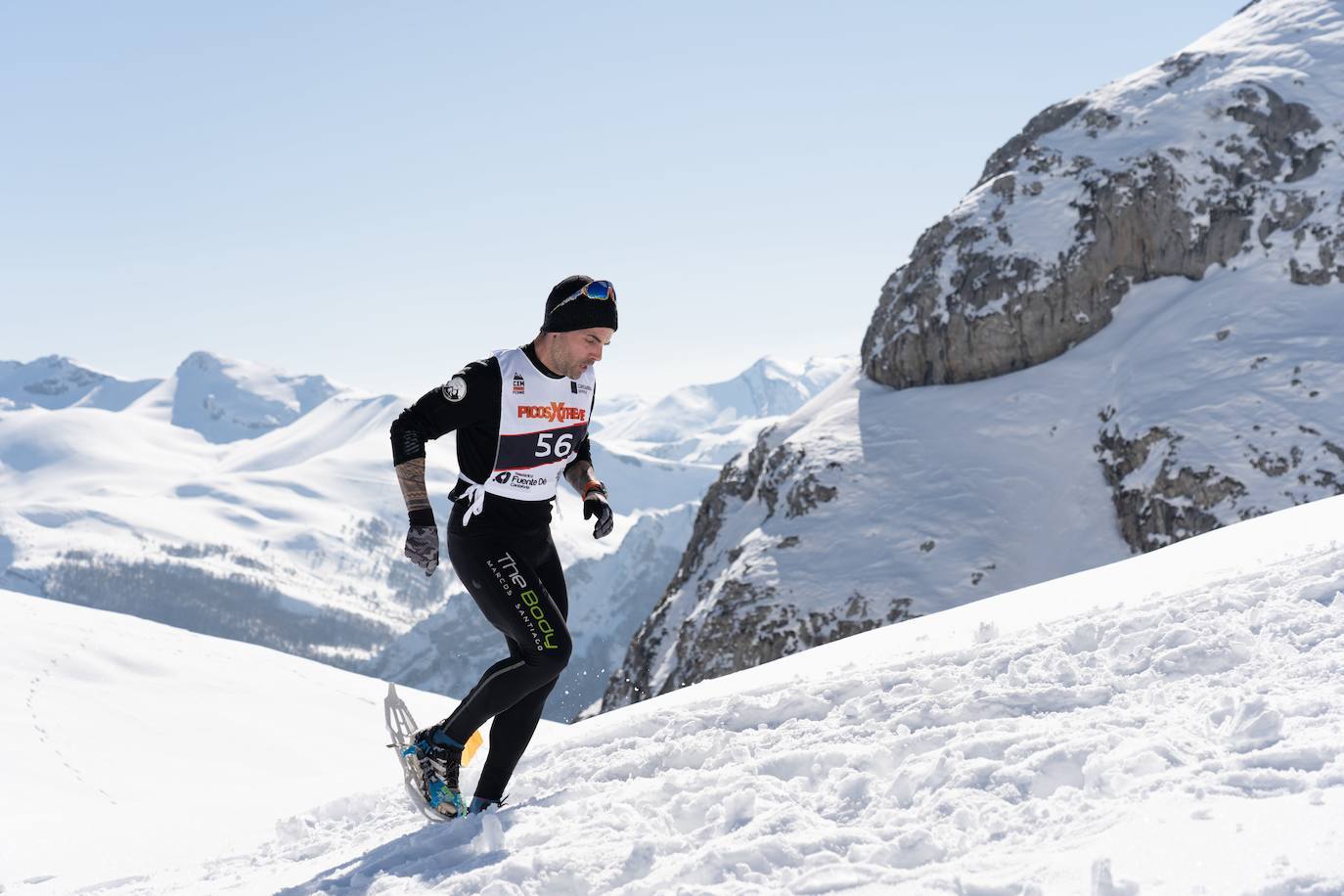 Marcos Santiago, de la Asociación Club Montaña La Braña, quedó segundo en el Regional.