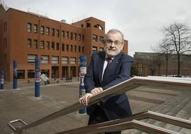 El rector de la Universidad de Cantabria, Ángel Pazos, aborda la última etapa de su mandato.